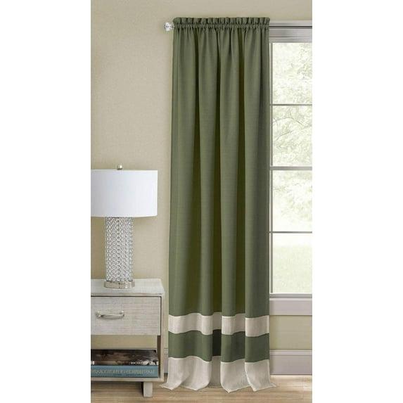 Achim Darcy Panel de Cortina de Ventana con Bolsillo para Barra