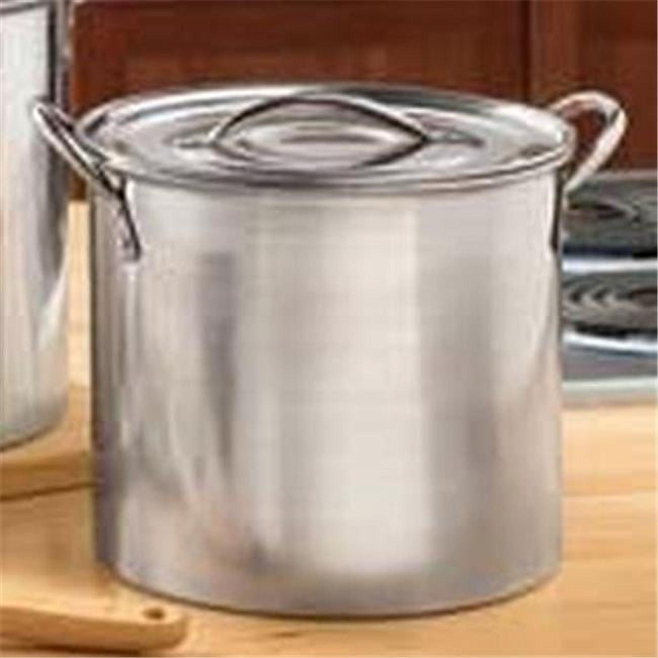 Bene Casa 12 Quart Stainless Steel Silver Stock Pot