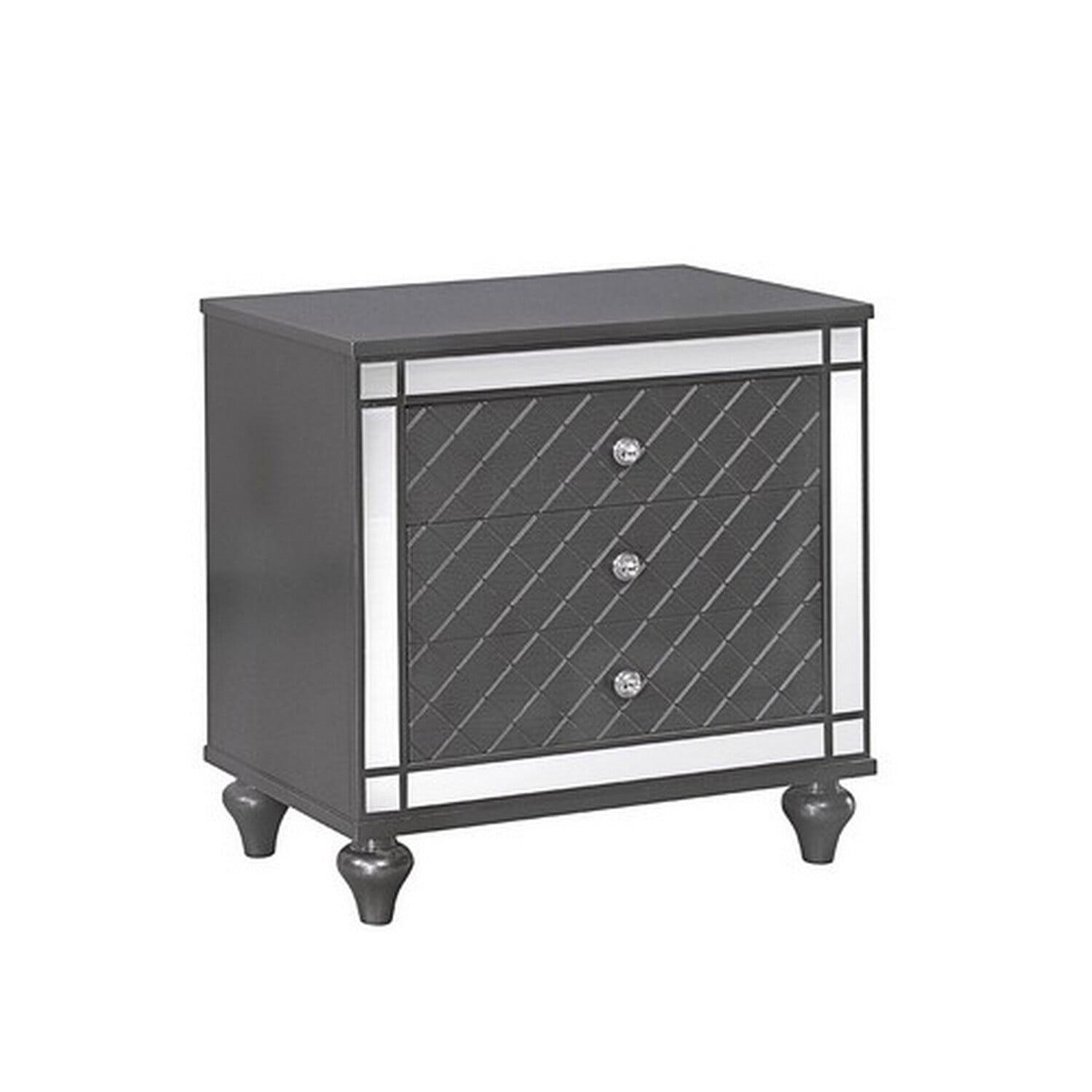 Solid Wood Nightstand