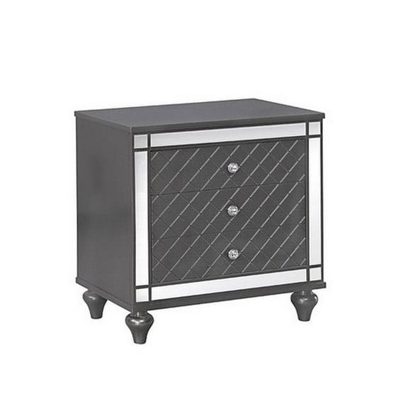 Solid Wood Nightstand