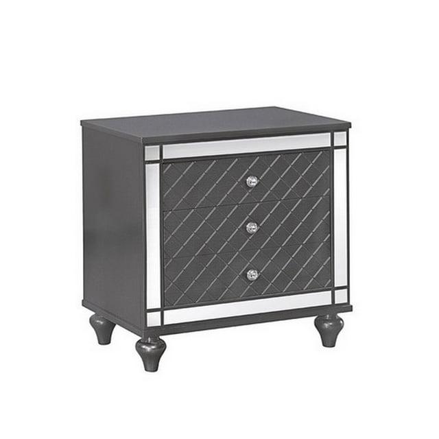 Solid Wood Nightstand