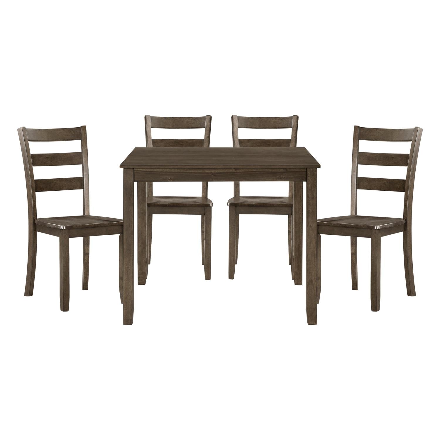 Benjara Deen 85-103 Inch Dining Table, 8 Seater, Self Storing Leaf, Brown Wood