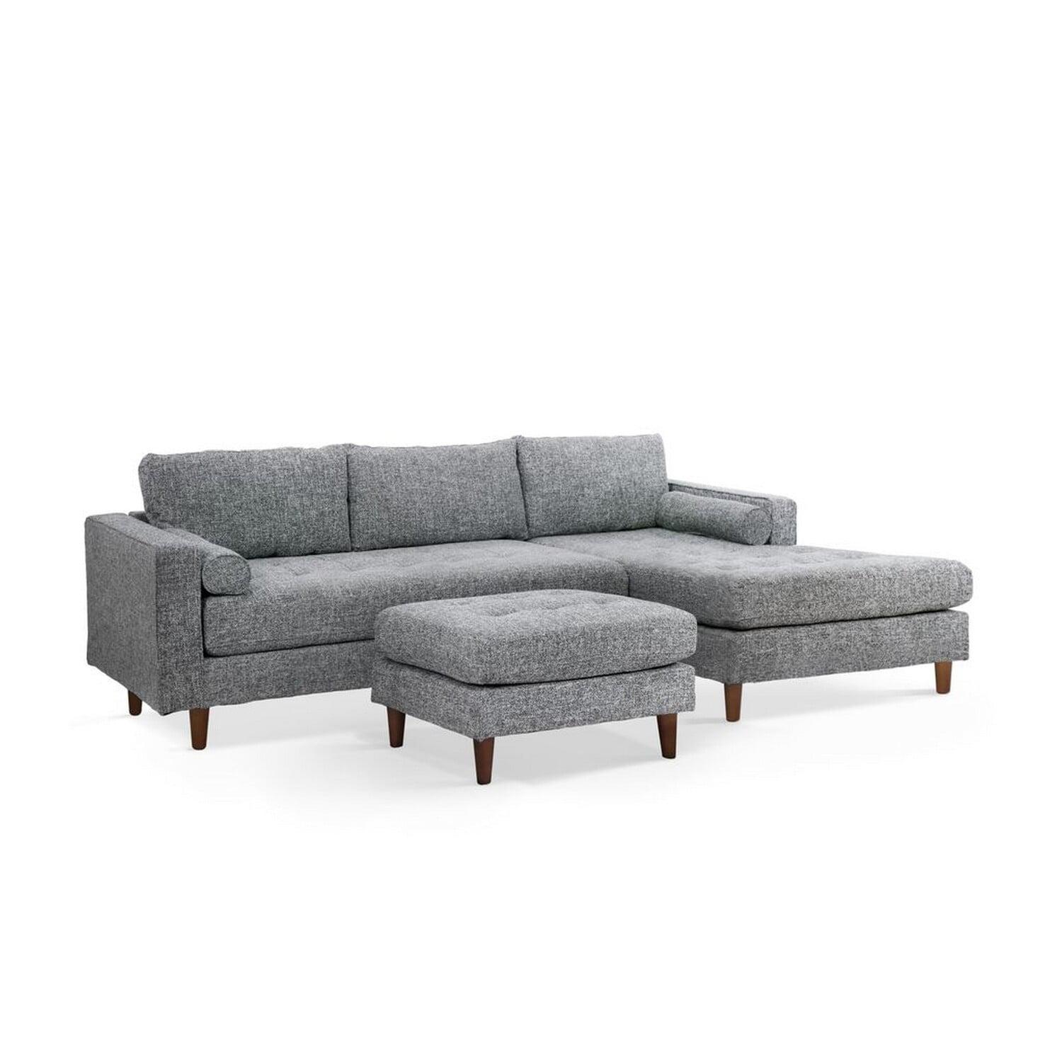 Benjara 5 - Piece Upholstered Sectional
