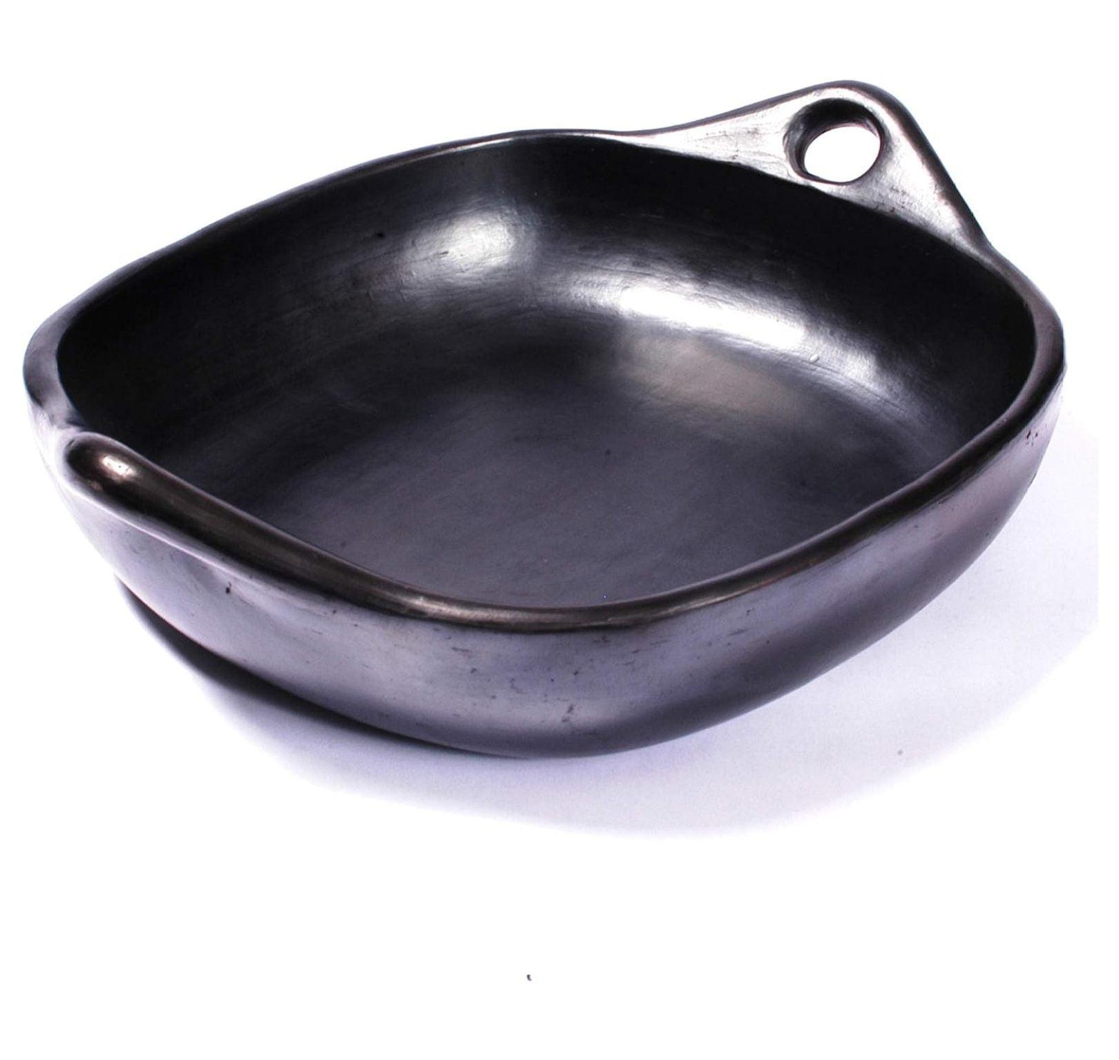 Keeomi, Clay Square Roasting Chamba Pan, Small, 1 Quart