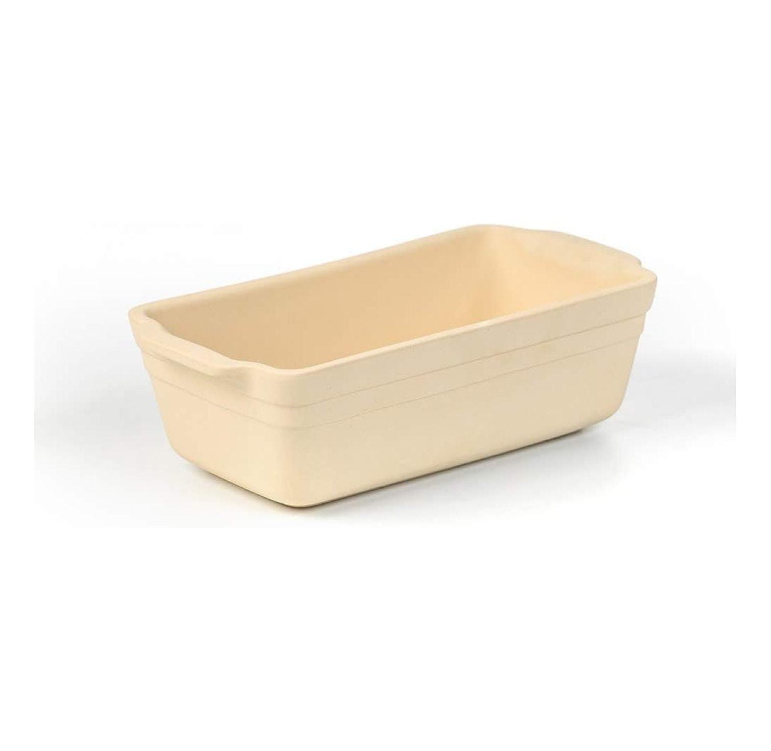 Ohio Stoneware Loaf Pan Non-Absorbing Non-Stick Microwave and Oven Safe