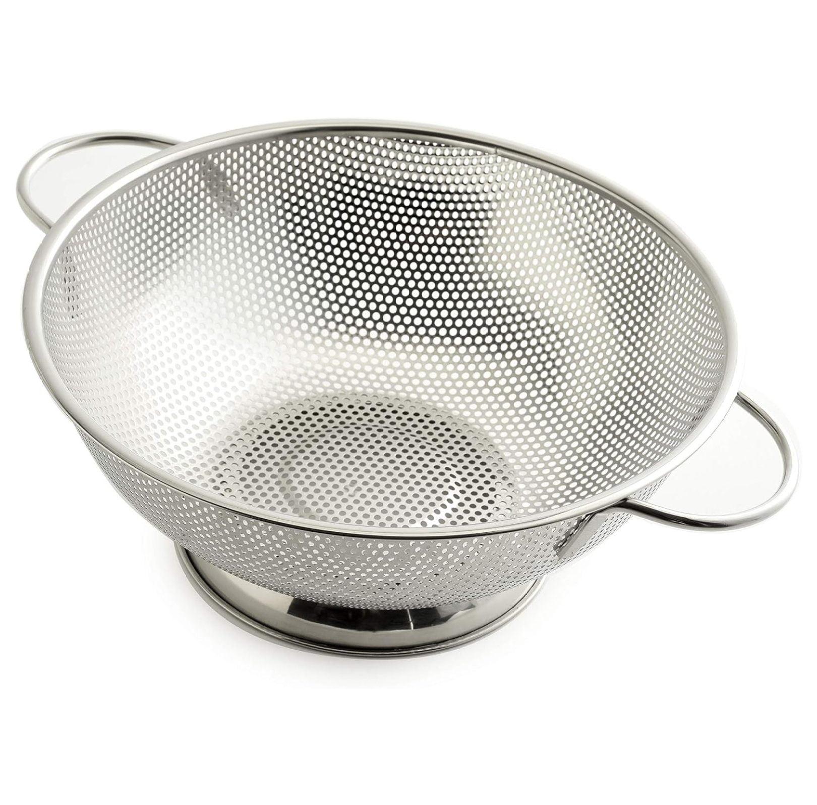 Bennium 5-Quart Stainless Steel Colander with Tubular Handles