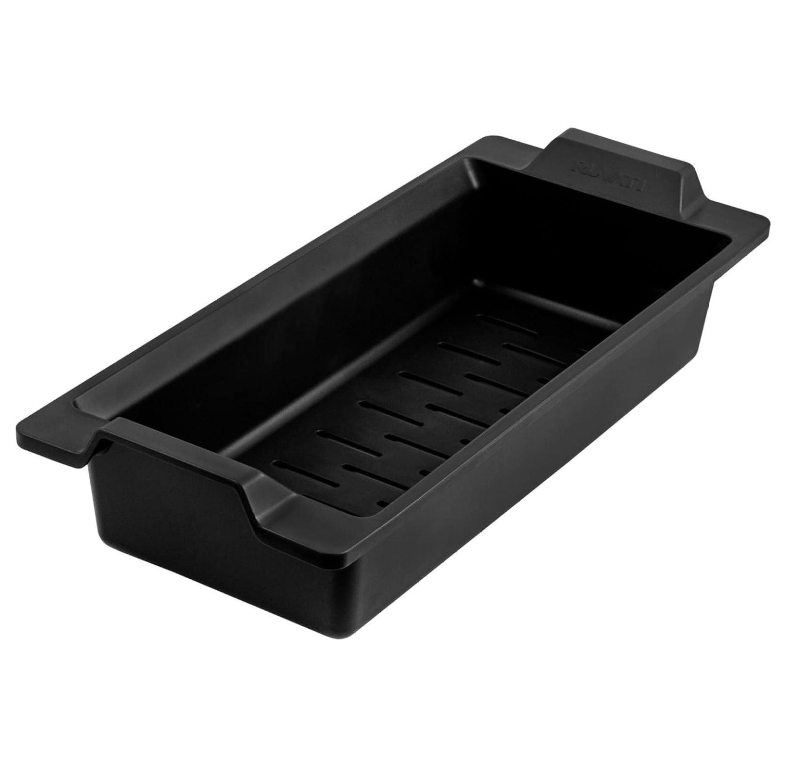 Black Composite Workstation Sink Colander with Handles