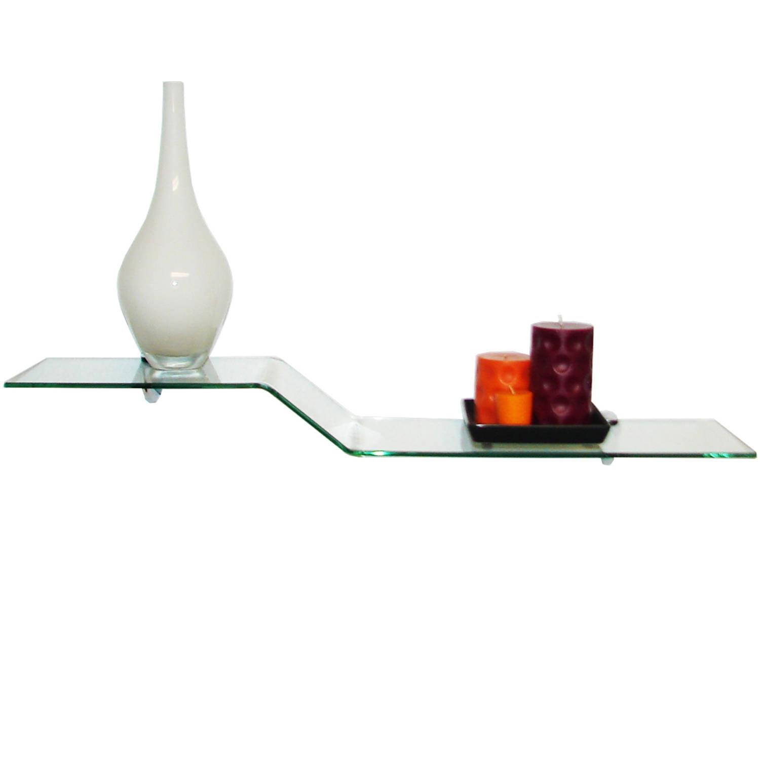 Ingleside Glass Accent Shelf with Adjustable Shelves