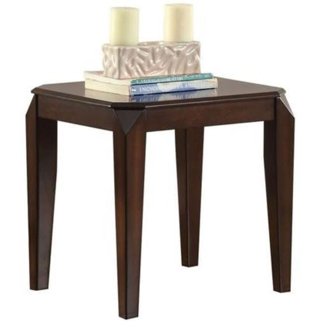 End Table, Side Table, Nightstand, Storage Shelf, Sofa Table for Small Space, Living Room, Bed Room, Walnut