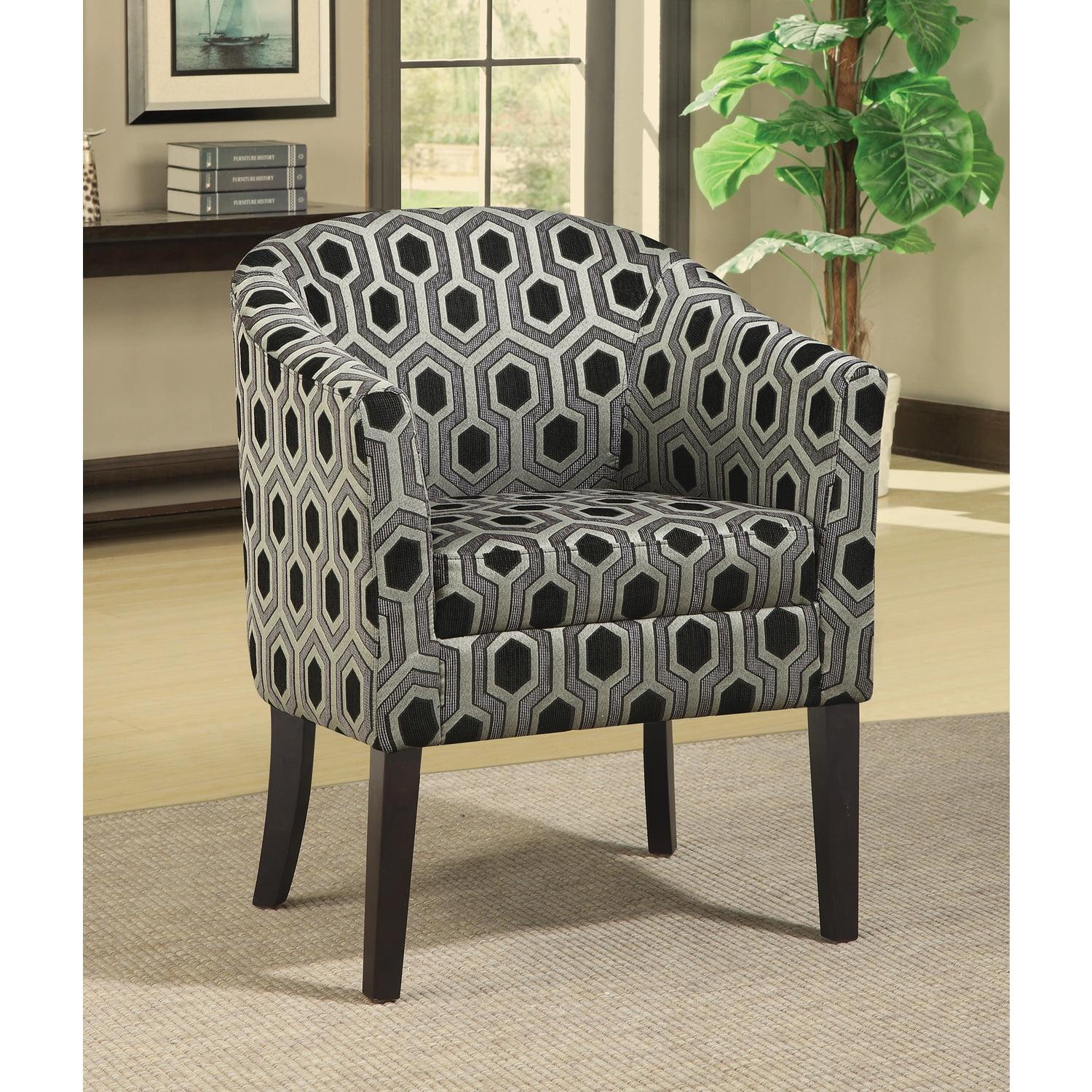 Jansen Upholstered Barrel Chair