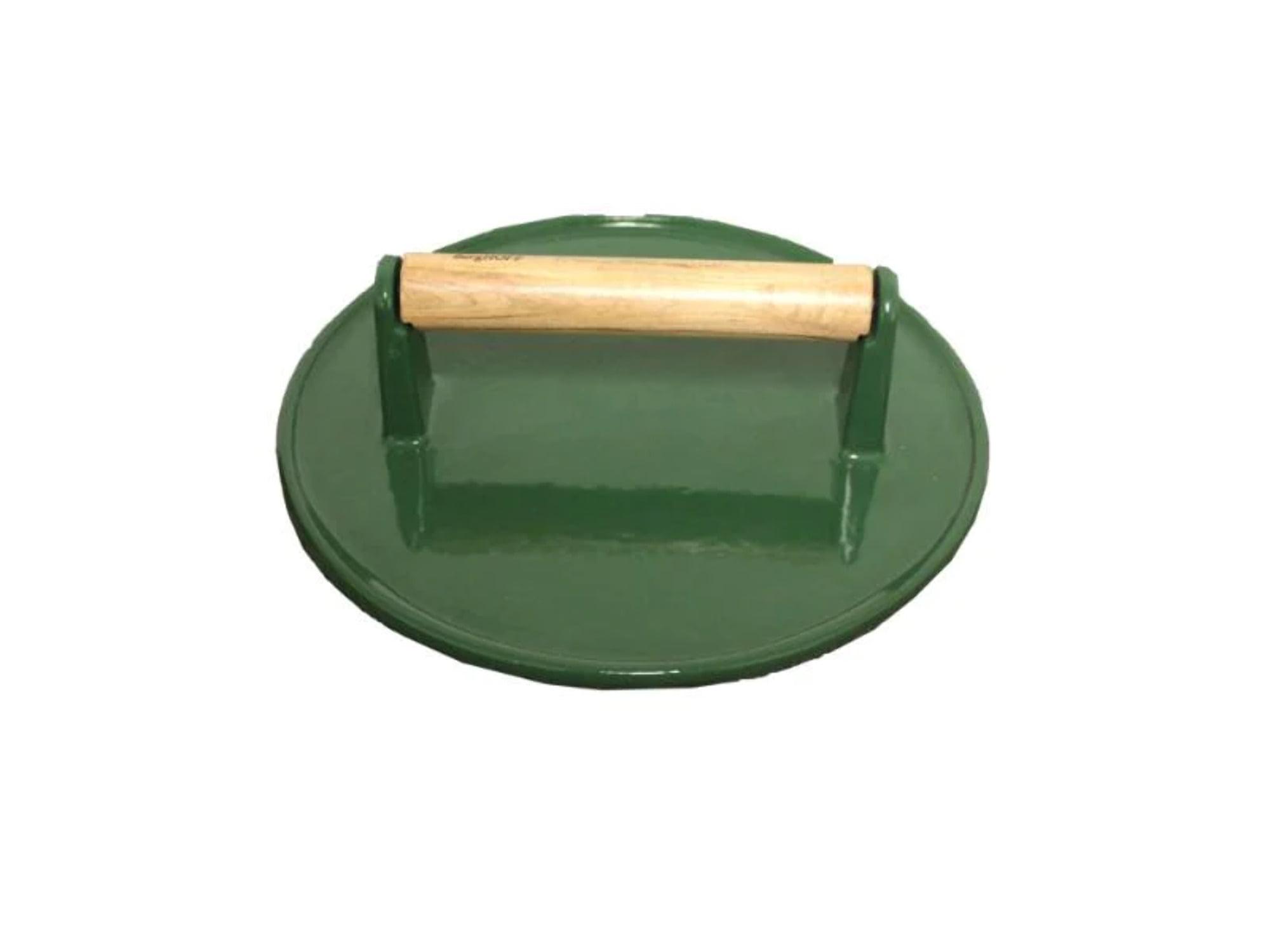 BergHOFF 9" Cast Iron Steak Press, Green