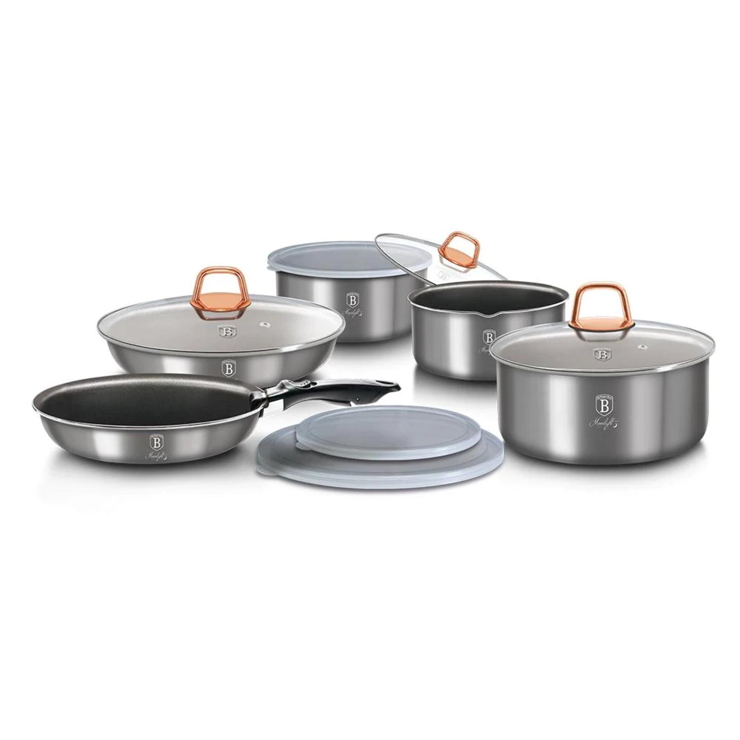 Berlinger Haus 12 Pieces Aluminum Non Stick Cookware Set