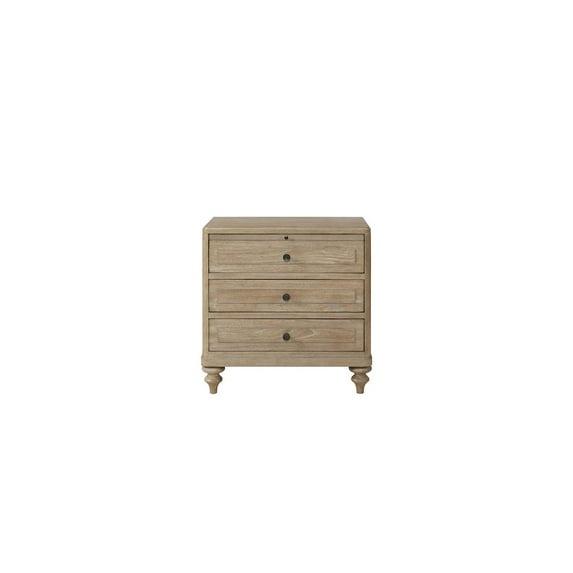 Bernards Wilmington 3 Drawer Nightstand