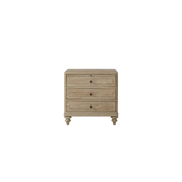 Bernards Wilmington 3 Drawer Nightstand