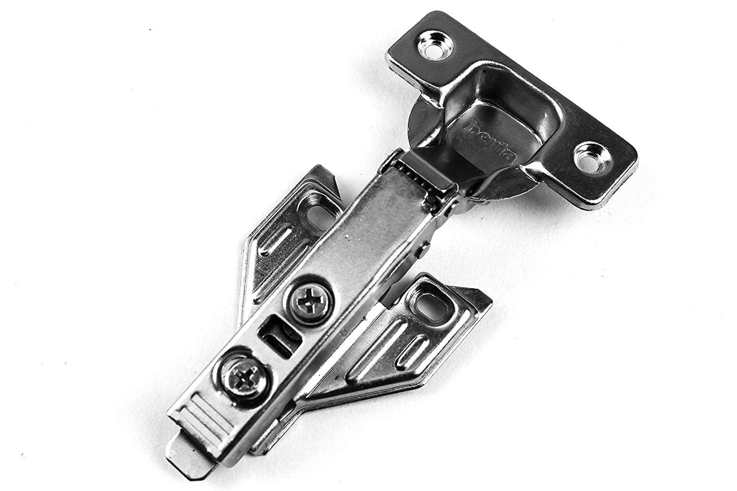 Berta 110 Degree Full Overlay Soft Close Concealed Face Frame Cabinet Hinges (60 Pack)