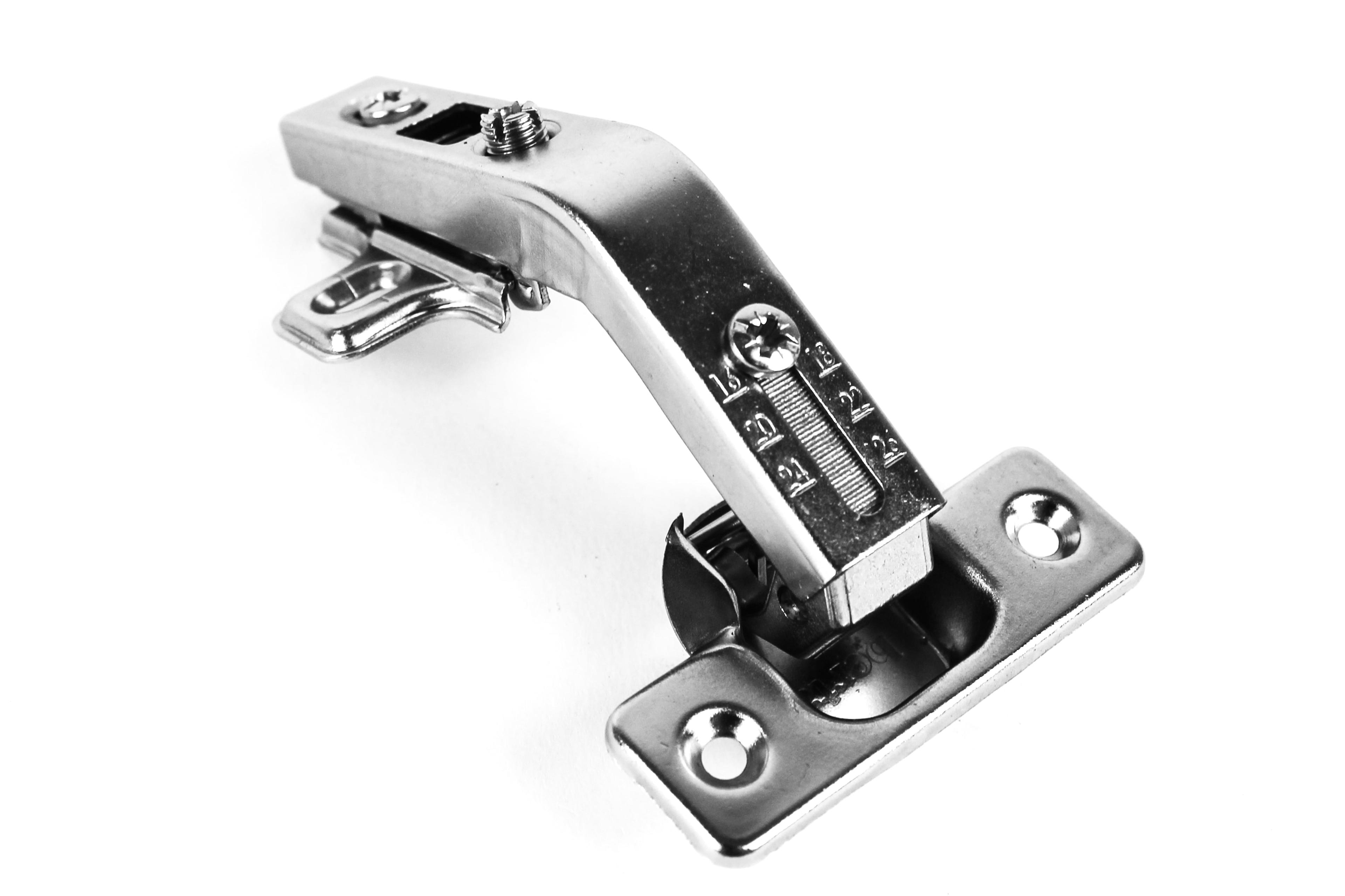 110 Degree Soft Close Half Overlay Frameless Concealed Hinge (Set of 10)