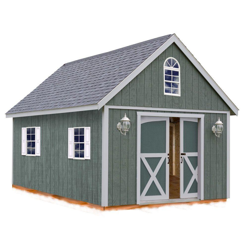Best Barns Belmont 12X20 Wood Shed Kit
