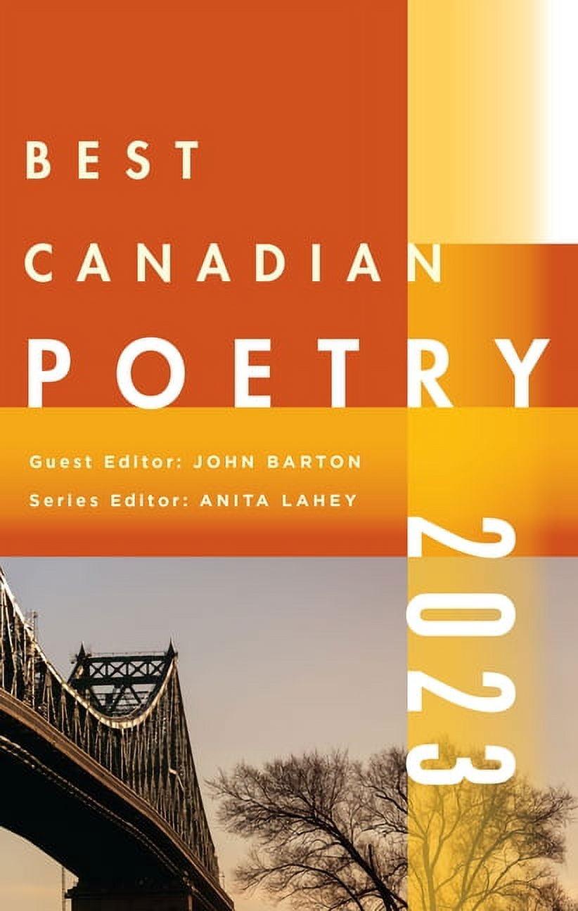 Best Canadian Poetry 2023 Paperback Literary Collection