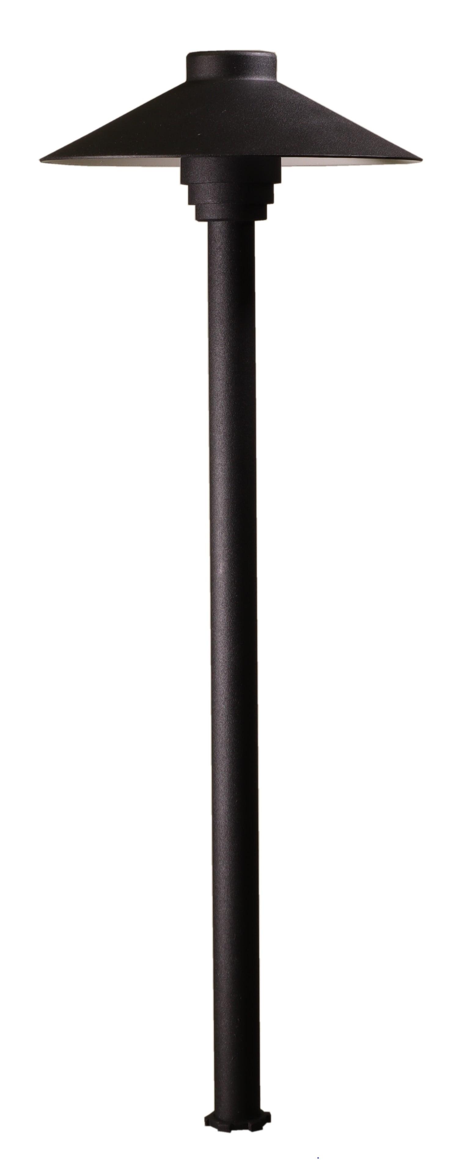 Best Pro Lighting 3W LED Cast Aluminum Low Voltage Mushroom Light in Black