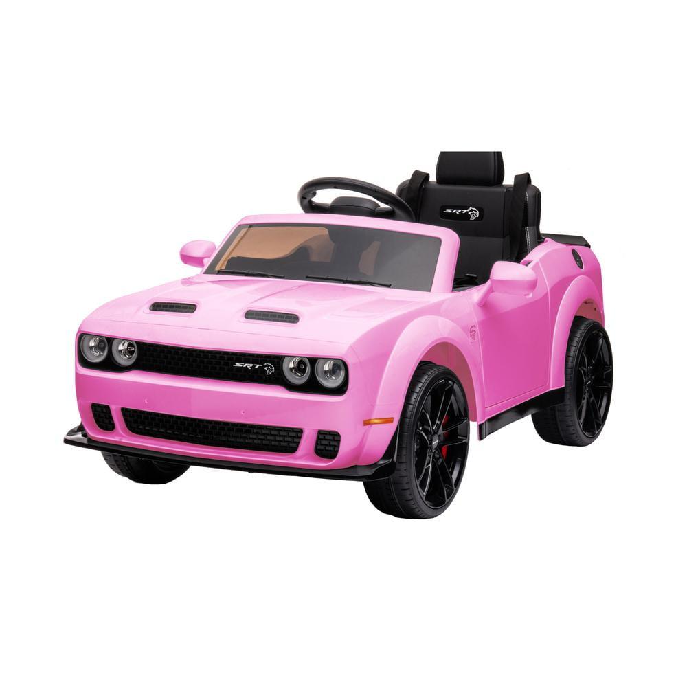 Best Ride On Cars DODGE Challenger 12V Pink