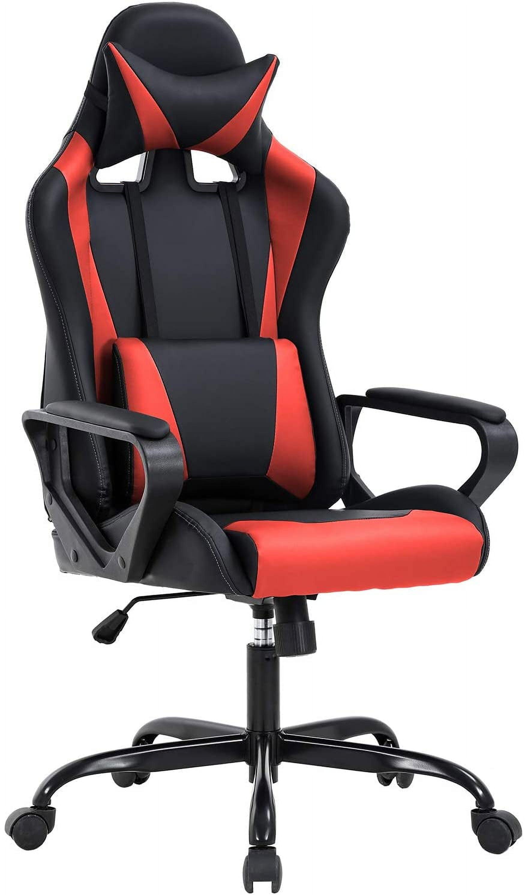 FDW Office Chair Gaming Chair Desk Chair Ergonomic Executive Chair with Lumbar Support Adjustable Stool Swivel Rolling Computer Chair