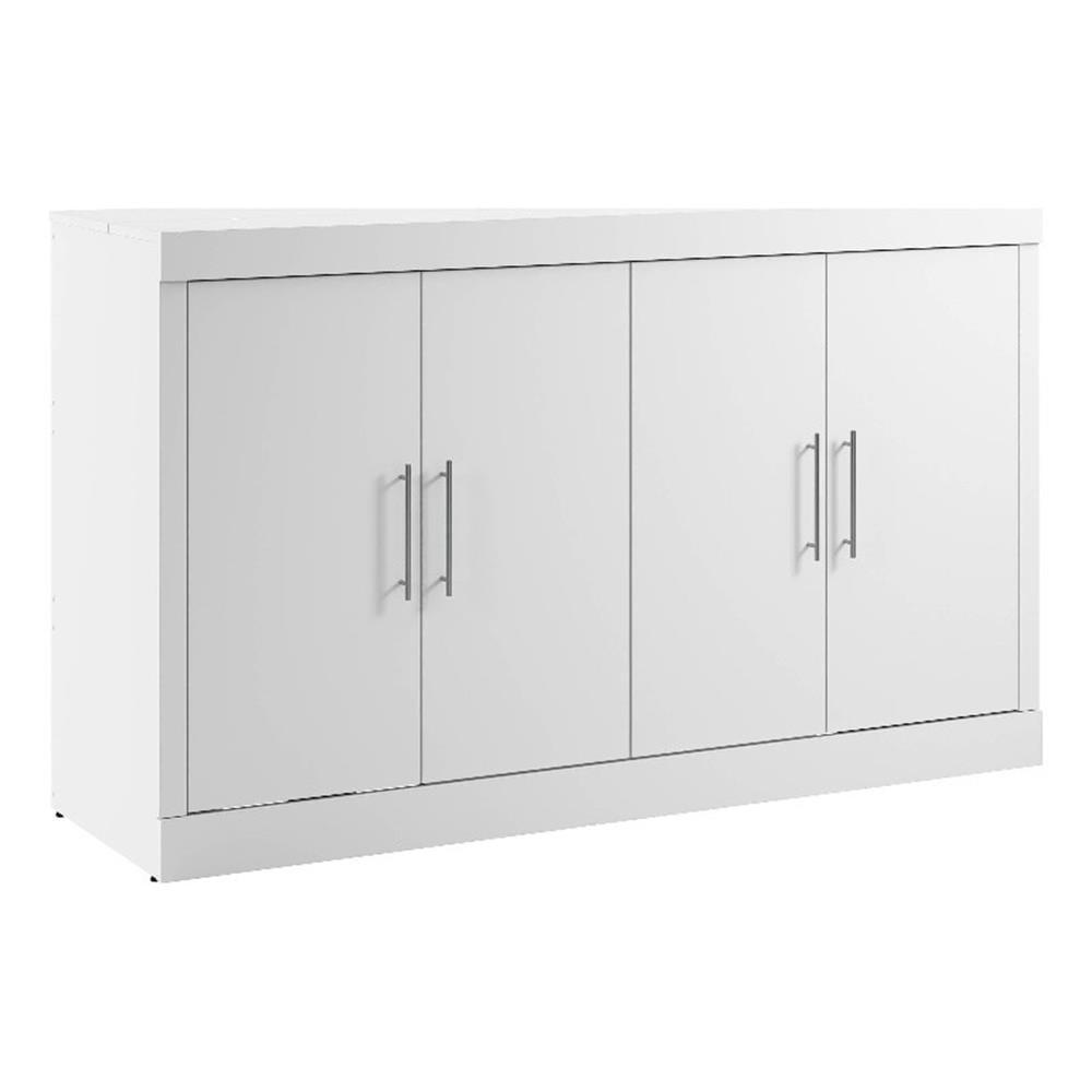 Bestar Murphy Cabinet Bed With Mattress