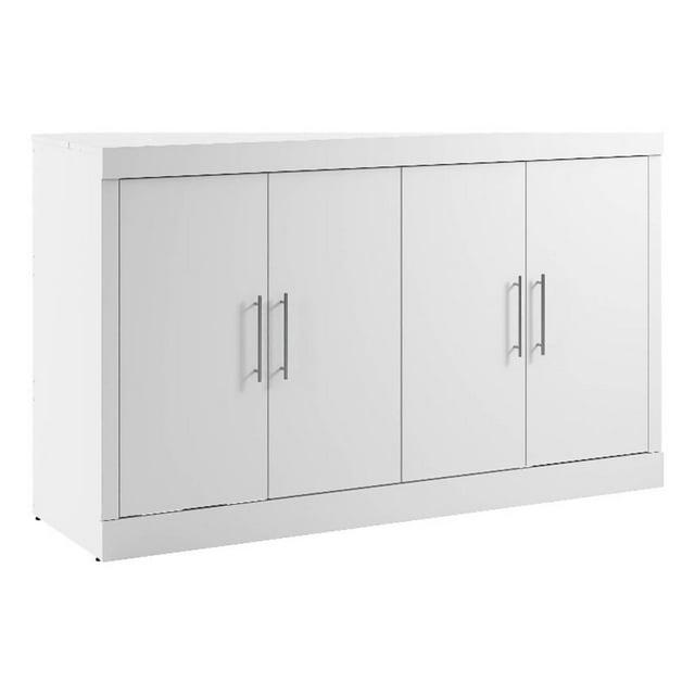 Bestar Murphy Cabinet Bed With Mattress