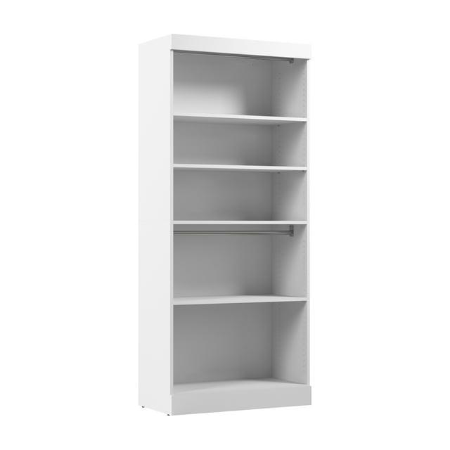Bestar Pur 36W Closet Organizer in white