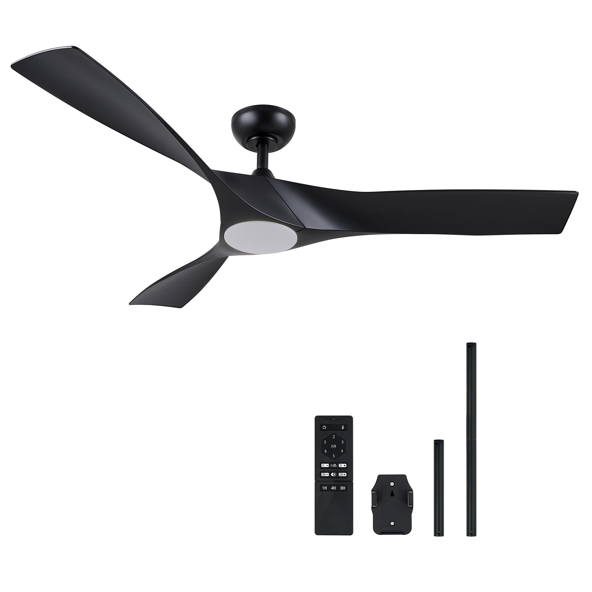 52'' Indoor Ceiling Fan with LED Light and Remote