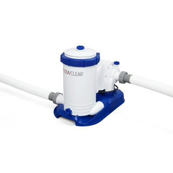 Bestway Bestway Flowclear 2,500 GPH 120V Above Ground Swimming Pool Water Filter Pump