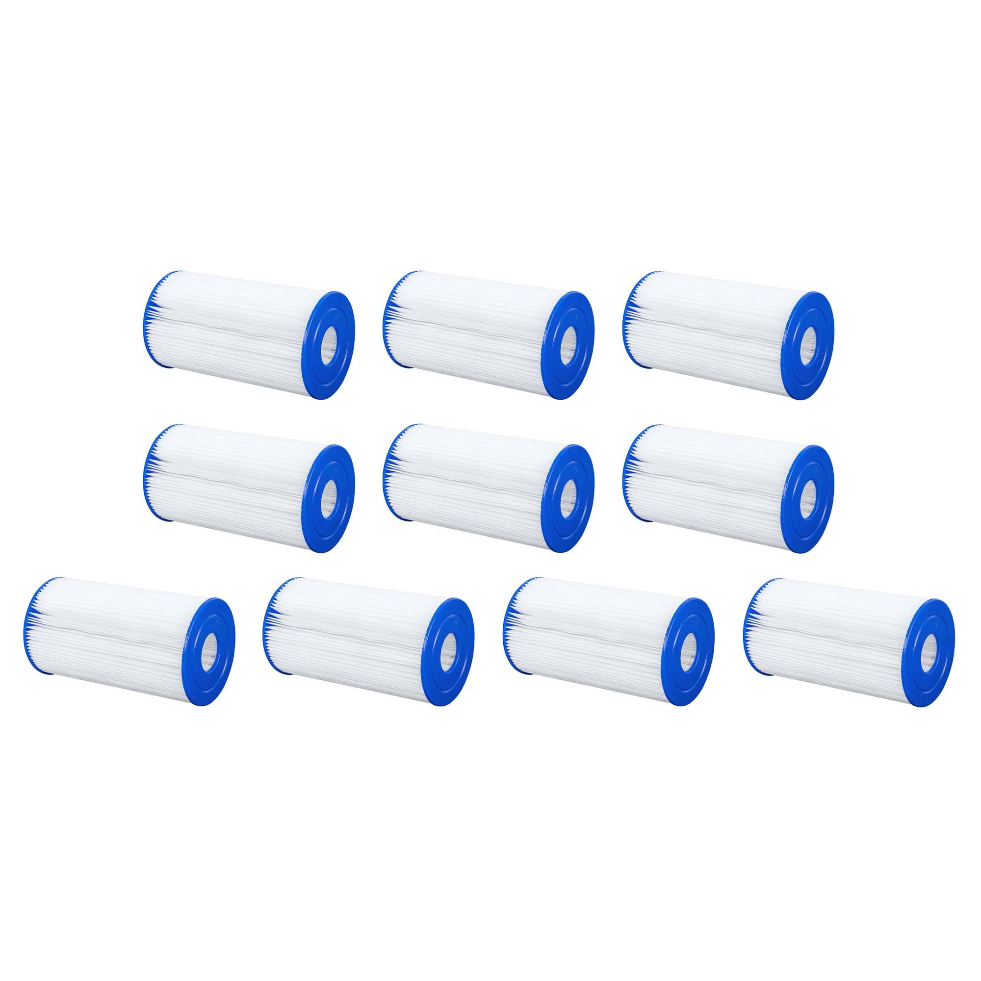 Bestway Bestway Flowclear Type IV & B Pool Filter Pump Replacement Cartridge (10 Pack) (Set of 10)
