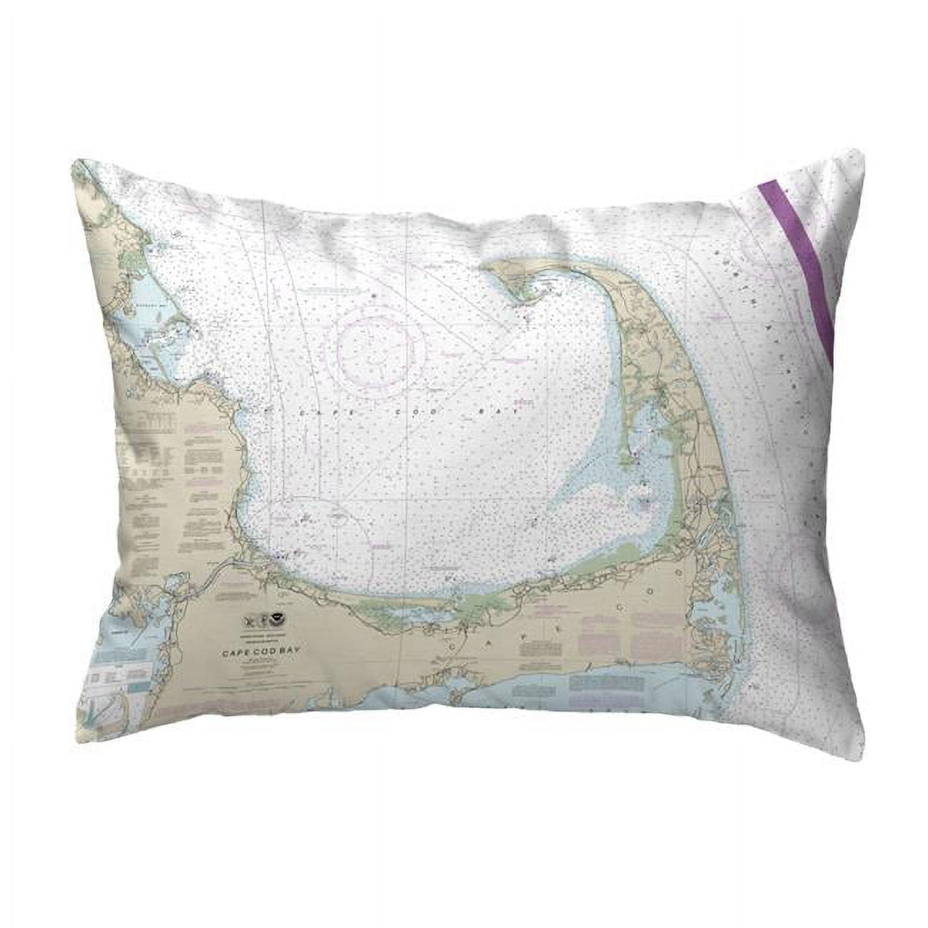 Betsy Drake Interiors Indoor/Outdoor Reversible Throw Pillow