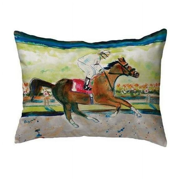 Betsy Drake Interiors Indoor/Outdoor Reversible Throw Pillow