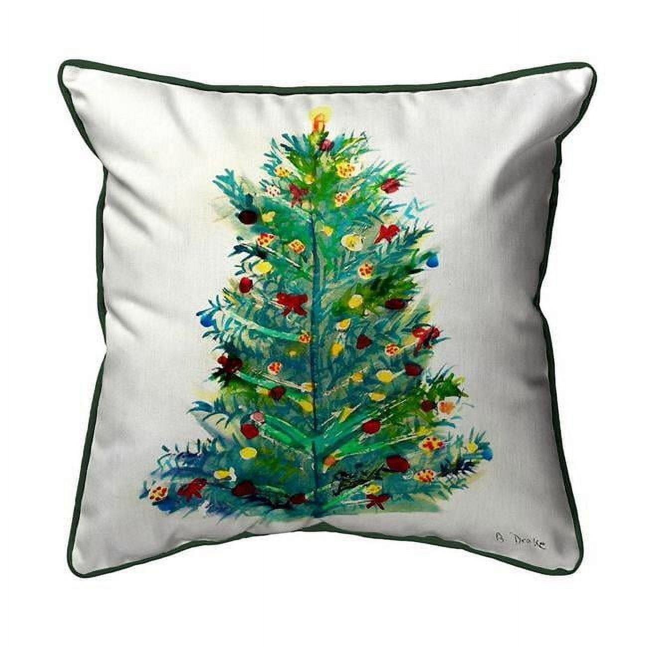 Betsy Drake SN905 11 x 14 in. Christmas Tree Small Indoor & Outdoor Pillow