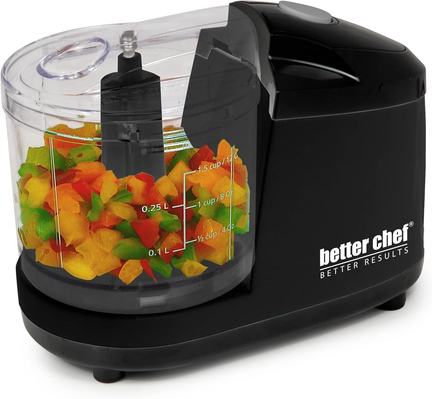Better Chef Better Chef 1.5 Cup Safety Lock Compact Chopper