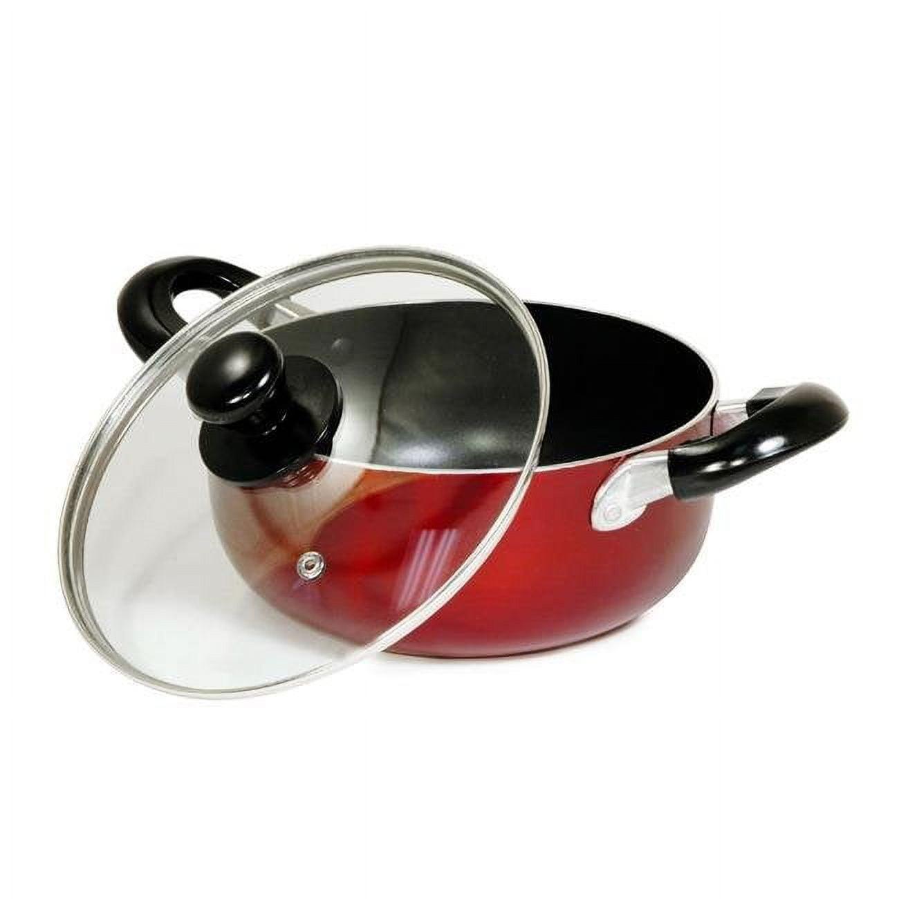 Better Chef 4-Quart Red Aluminum Non-Stick Dutch Oven