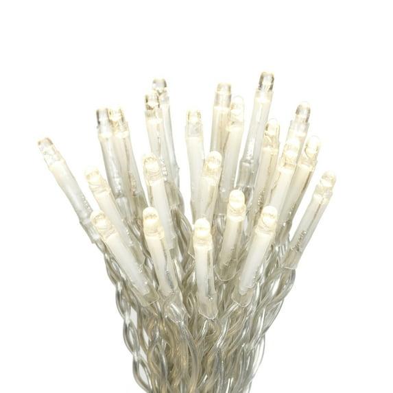 Better Homes & Gardens 15-Strand LED Warm White Curtain Outdoor String Lights, End-to-End Connectors