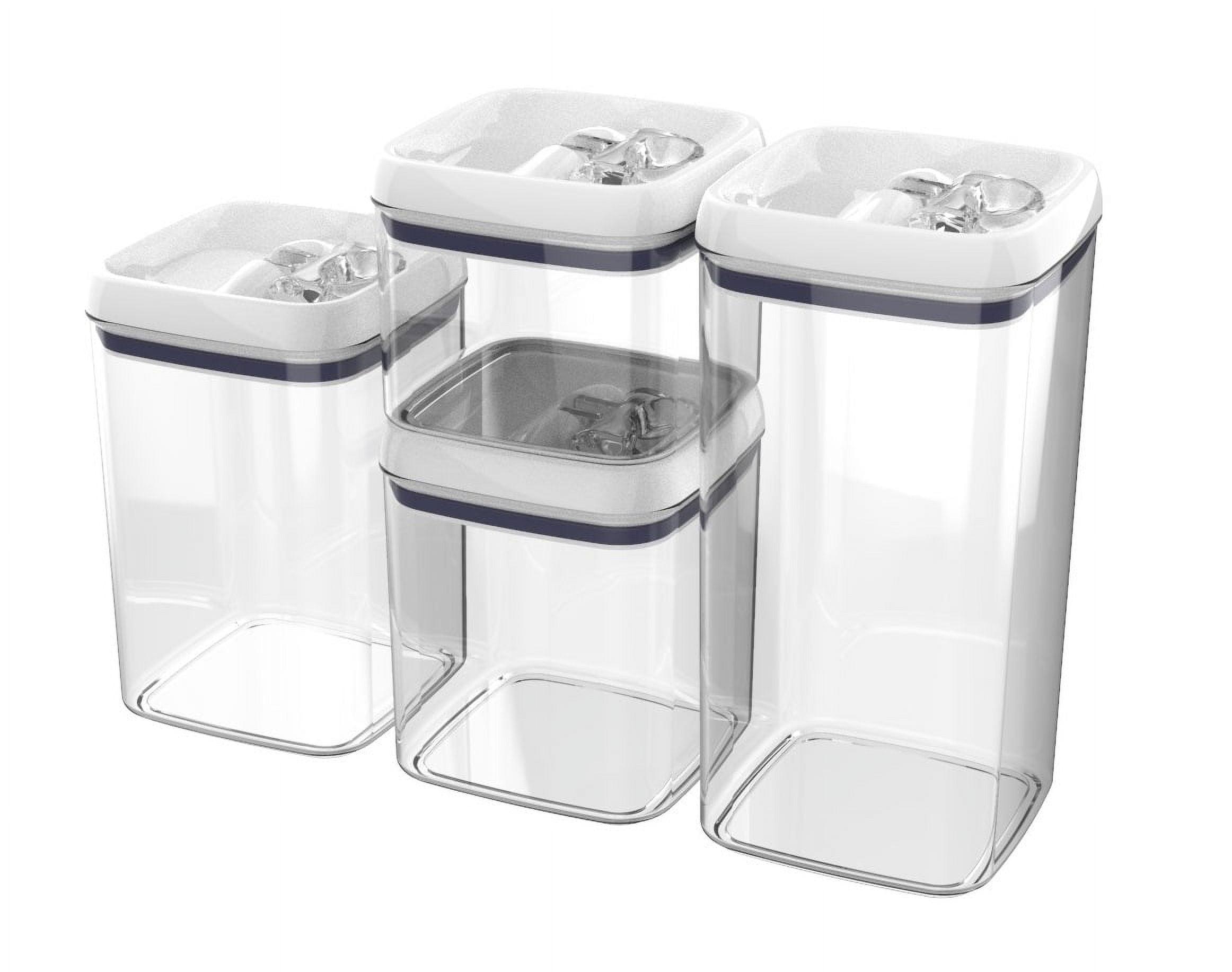 Clear BPA-Free Plastic Flip-Tite Food Storage Container Set