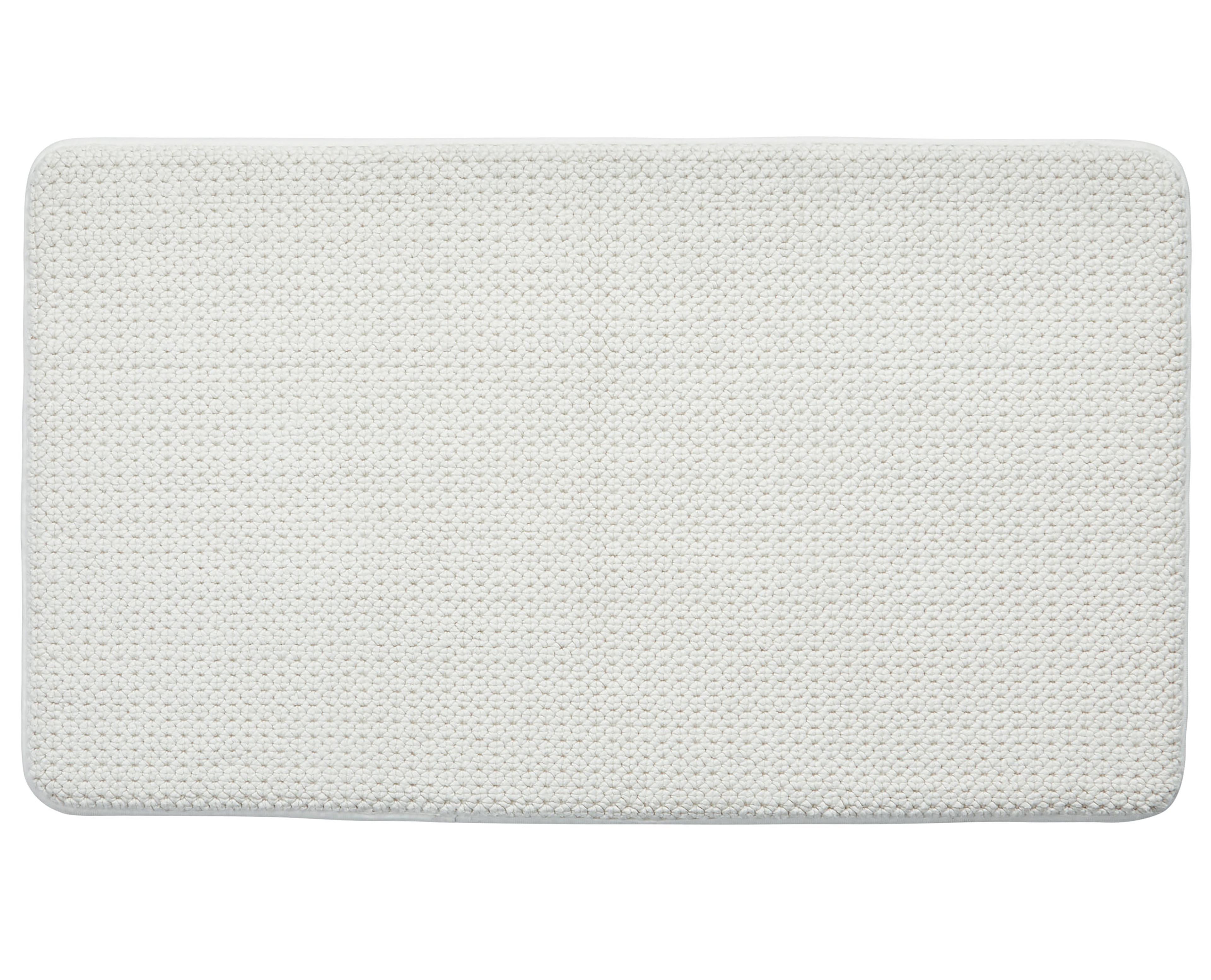 Better Homes & Gardens Signature Soft Cotton Memory Foam Bath Rug, Vanilla Dream, 20" x 34"