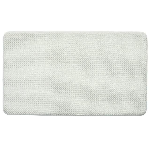 Better Homes & Gardens Signature Soft Cotton Memory Foam Bath Rug, Vanilla Dream, 20" x 34"