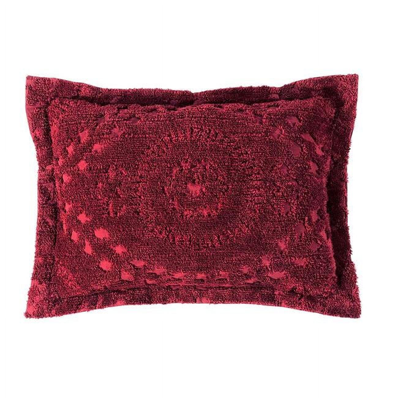 Better Trends Rio 100% Cotton Tufted Pillow Sham with Medallion Pattern Machine Washable Pillow Cover for All Season