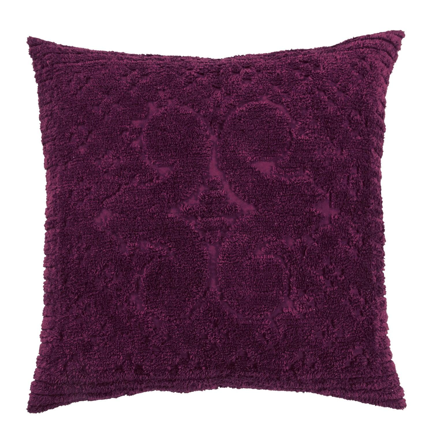 Ashton Collection 100% Cotton Tufted Unique Luxurious Medallion Design Pillow Shams - Better Trends