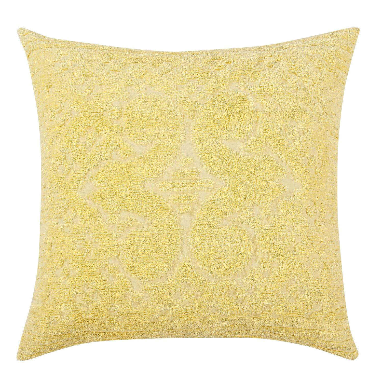 Ashton Collection 100% Cotton Tufted Unique Luxurious Medallion Design Pillow Shams - Better Trends