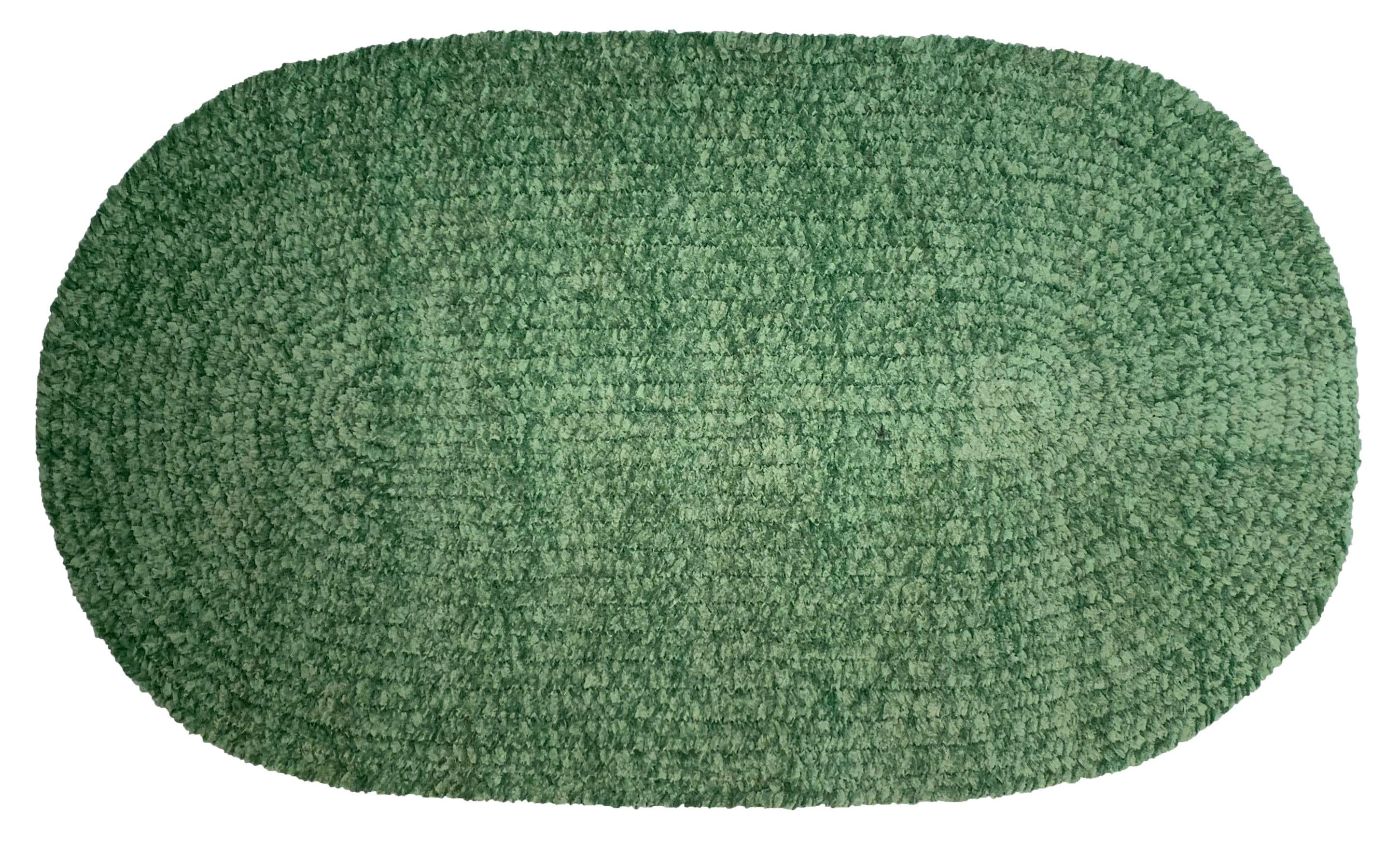 Chenille Solid Collection 100% Polyester Reversible Indoor Area Utility Rug - Better Trends