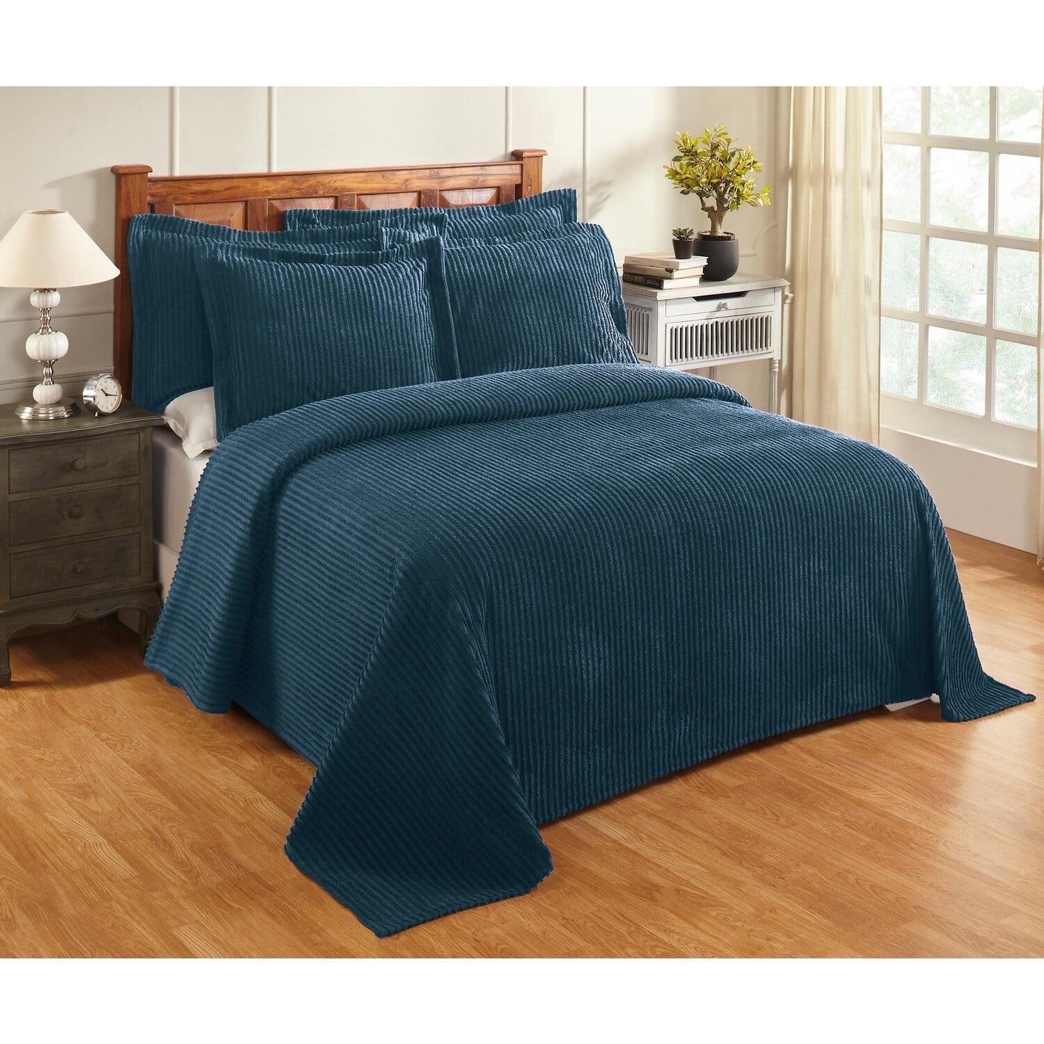 Better Trends Julian 100 Percent Cotton Tufted Chenille Bedspreads