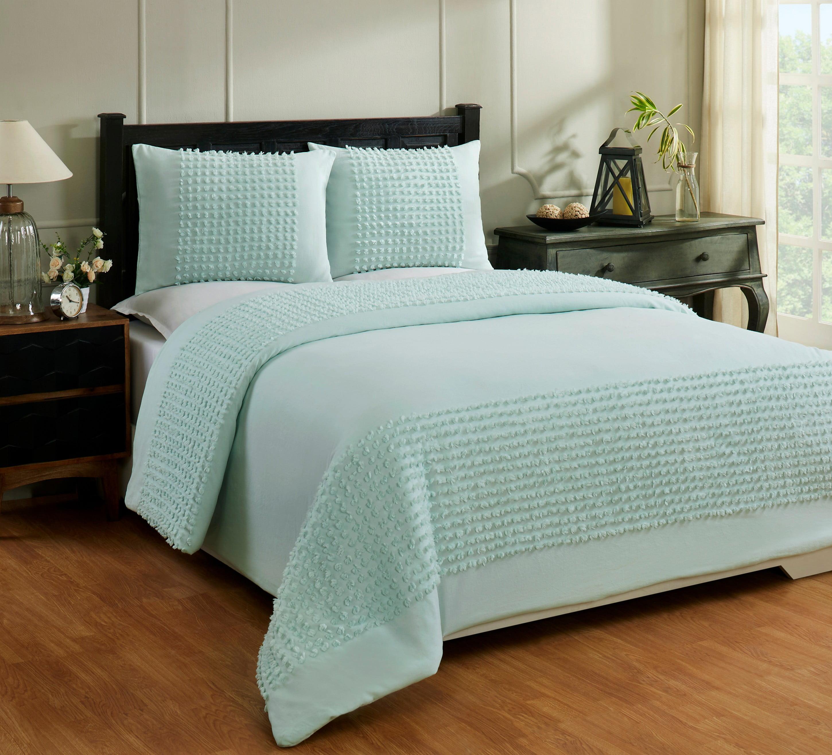Better Trends 100% Cotton 3 Piece Comforter Set with Sham