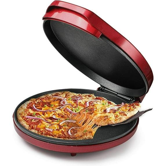 Betty Crocker BC-4958 Kosher Temperature Control Pizza Maker, 12 inch, Red  12"