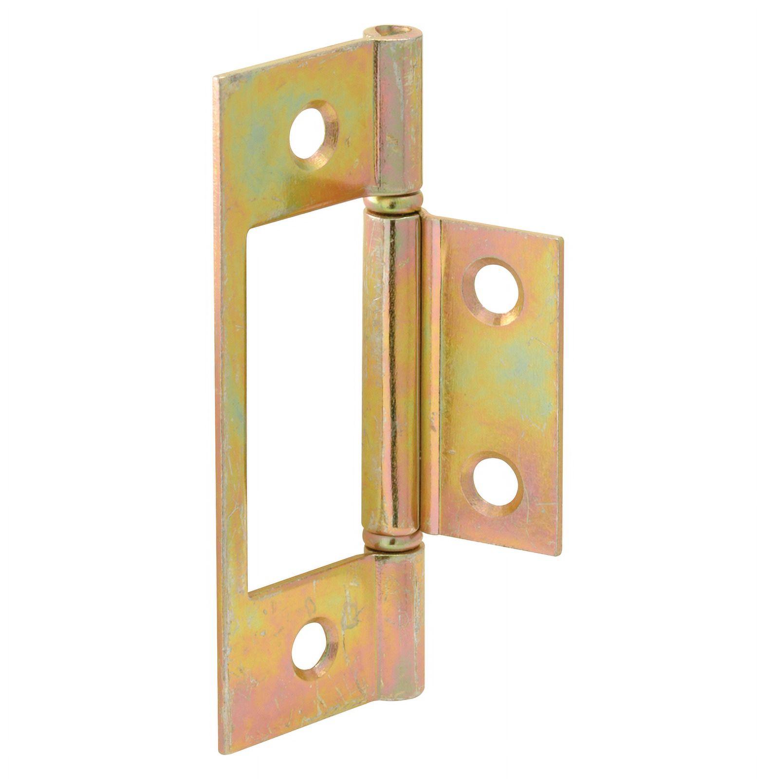 Prime-Line Self-Closing Single Door Hinge (Set of 2)