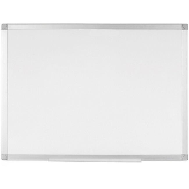 Magnetic White Porcelain Dry Erase Board with Aluminum Frame 36" x 24"