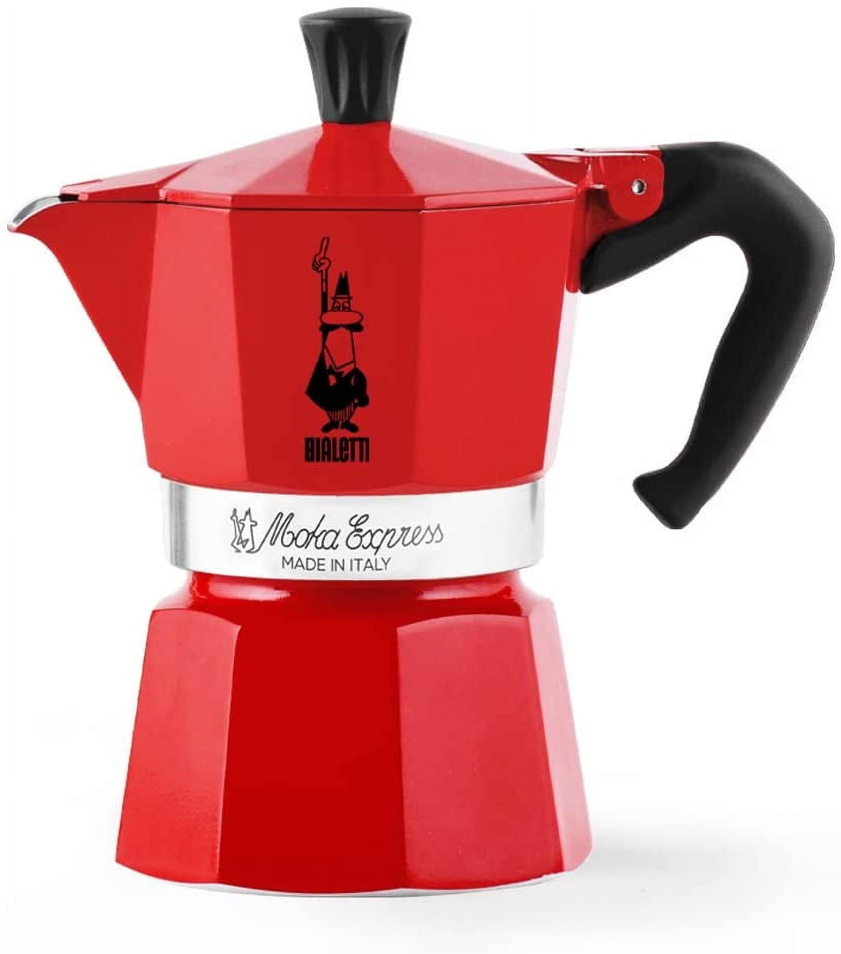 Bialetti Moka Color 3 Cup Percolator Coffee Maker